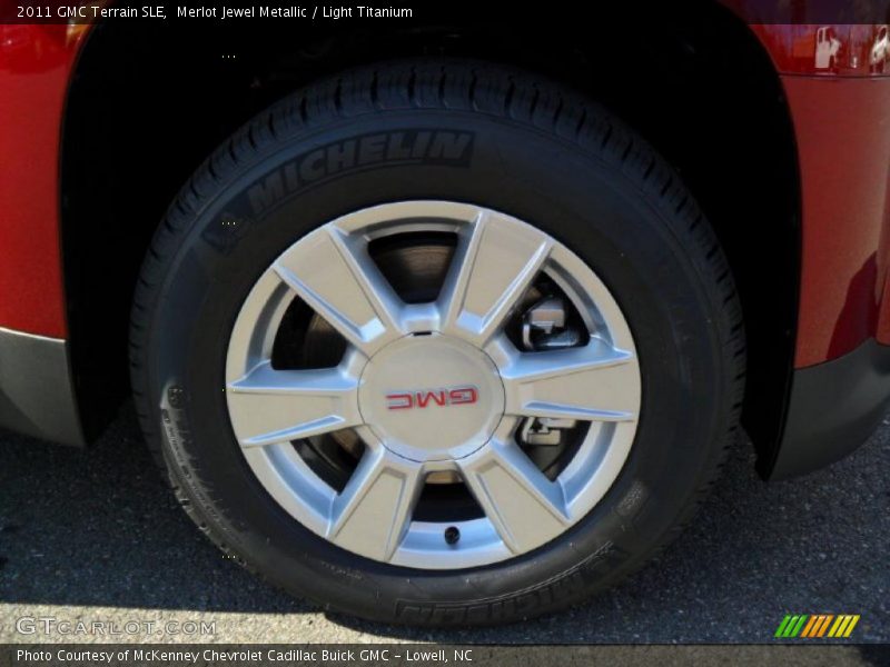 Merlot Jewel Metallic / Light Titanium 2011 GMC Terrain SLE