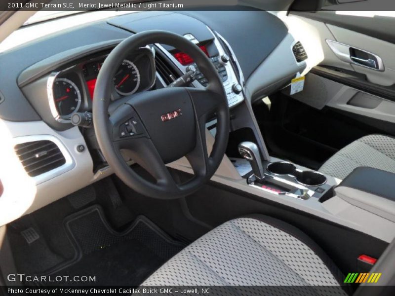 Merlot Jewel Metallic / Light Titanium 2011 GMC Terrain SLE