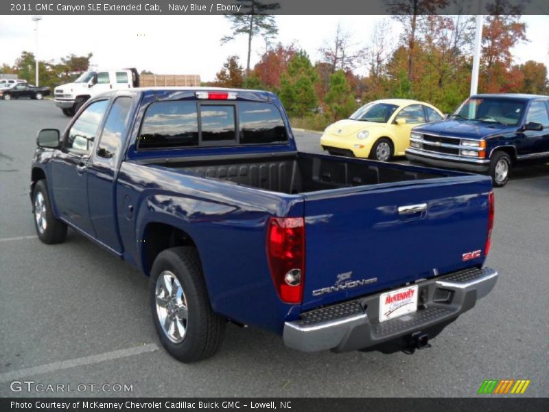  2011 Canyon SLE Extended Cab Navy Blue
