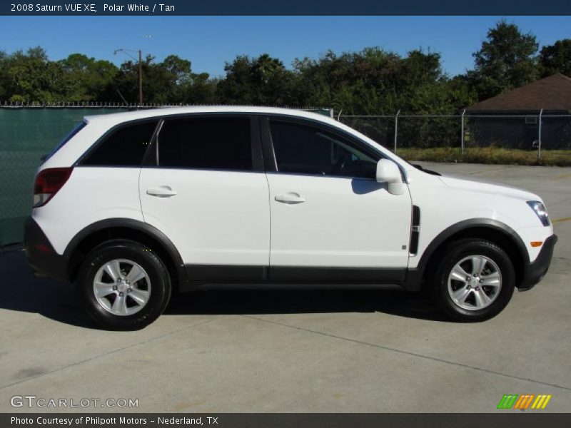 Polar White / Tan 2008 Saturn VUE XE