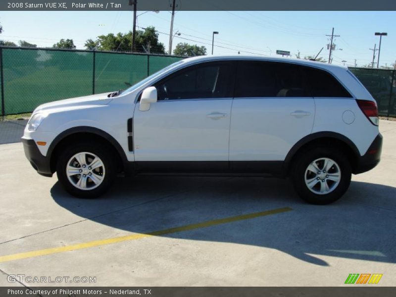 Polar White / Tan 2008 Saturn VUE XE
