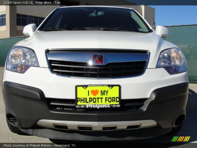 Polar White / Tan 2008 Saturn VUE XE