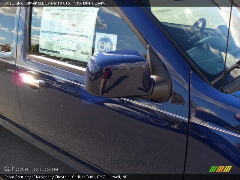 Navy Blue / Ebony 2011 GMC Canyon SLE Extended Cab