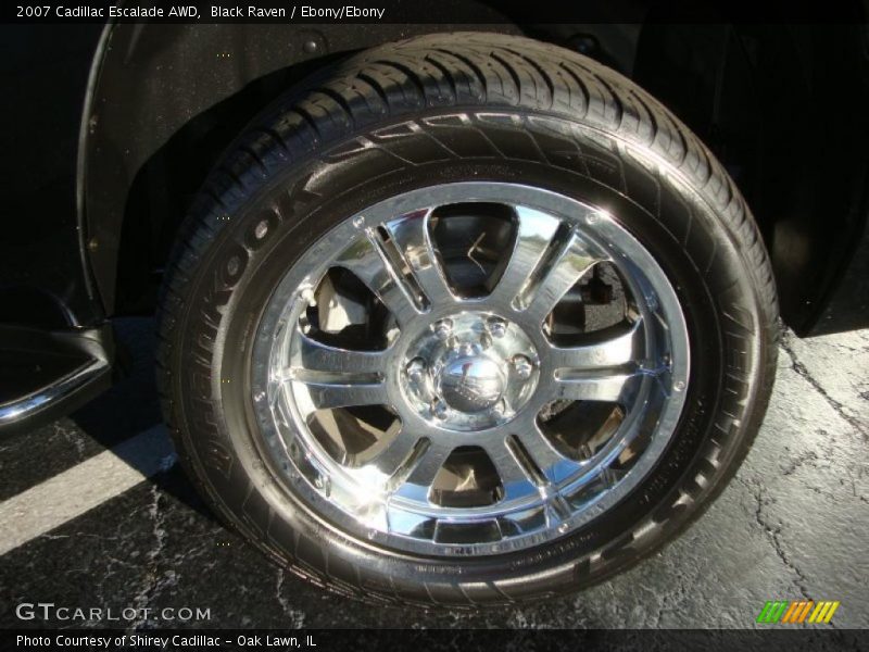 Black Raven / Ebony/Ebony 2007 Cadillac Escalade AWD