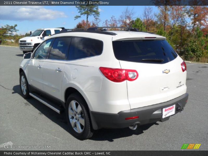  2011 Traverse LTZ White Diamond Tricoat