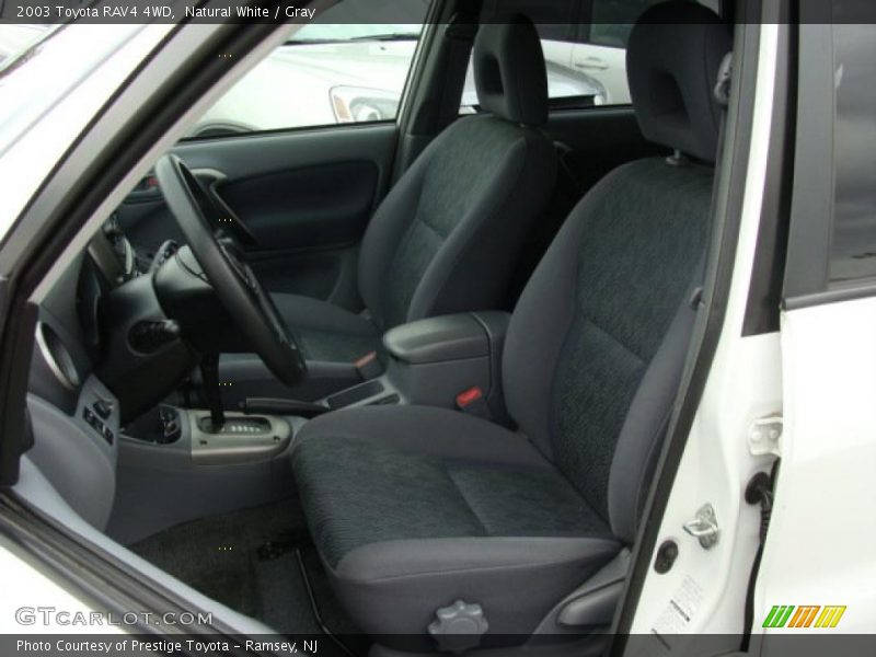 Natural White / Gray 2003 Toyota RAV4 4WD