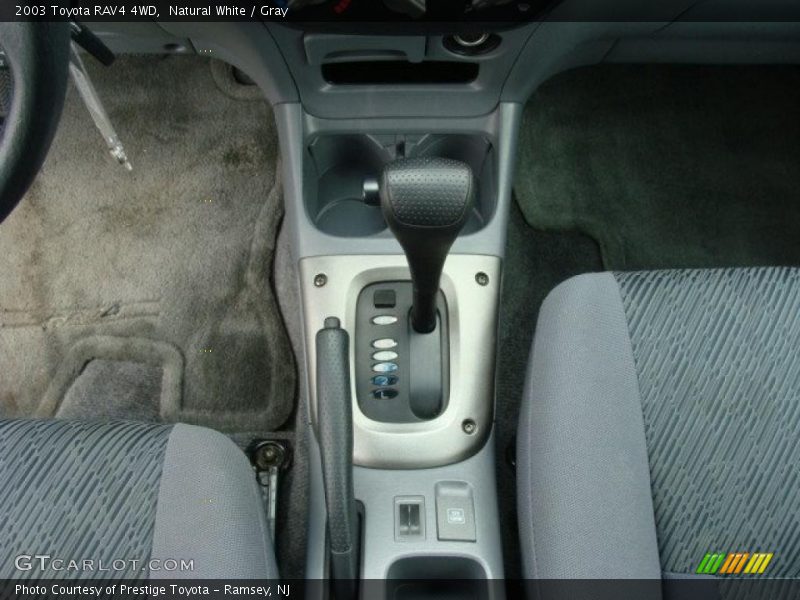 Natural White / Gray 2003 Toyota RAV4 4WD