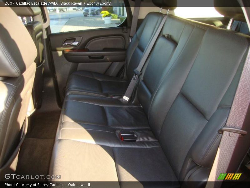 Black Raven / Ebony/Ebony 2007 Cadillac Escalade AWD