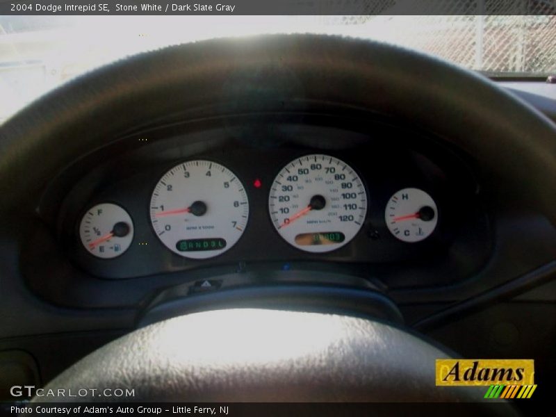 Stone White / Dark Slate Gray 2004 Dodge Intrepid SE