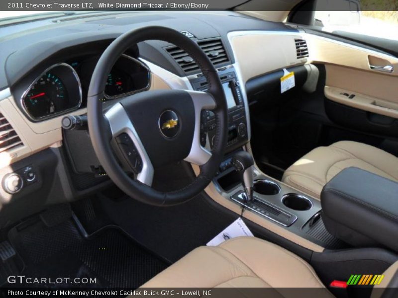 Ebony/Ebony Interior - 2011 Traverse LTZ 
