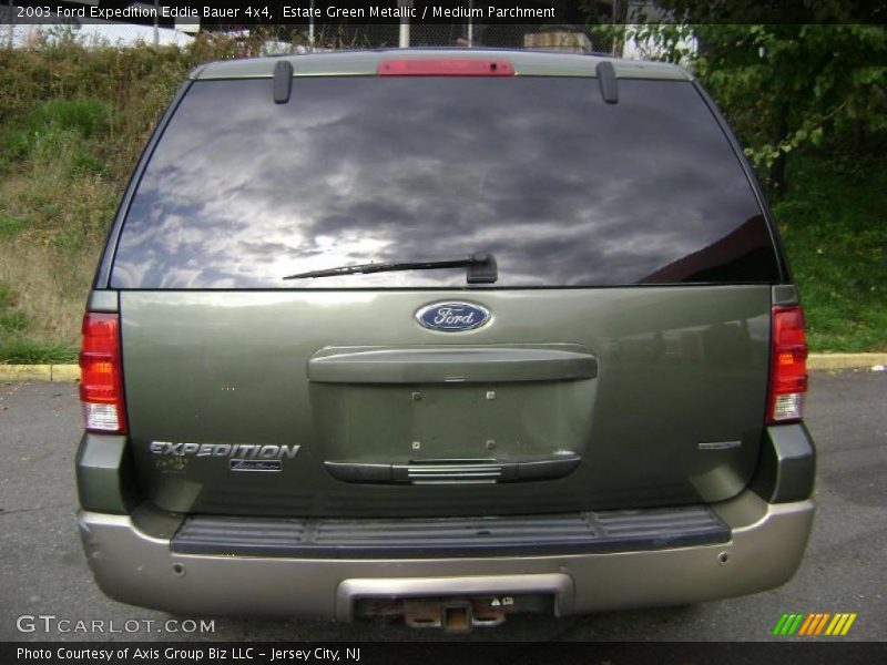 Estate Green Metallic / Medium Parchment 2003 Ford Expedition Eddie Bauer 4x4