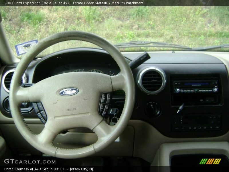Estate Green Metallic / Medium Parchment 2003 Ford Expedition Eddie Bauer 4x4