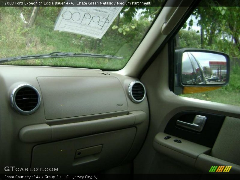 Estate Green Metallic / Medium Parchment 2003 Ford Expedition Eddie Bauer 4x4