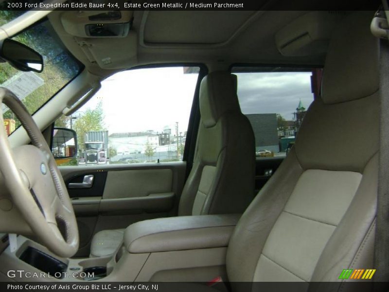 Estate Green Metallic / Medium Parchment 2003 Ford Expedition Eddie Bauer 4x4