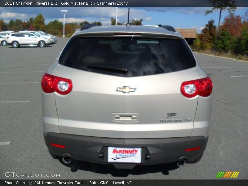 Gold Mist Metallic / Cashmere/Ebony 2011 Chevrolet Traverse LTZ