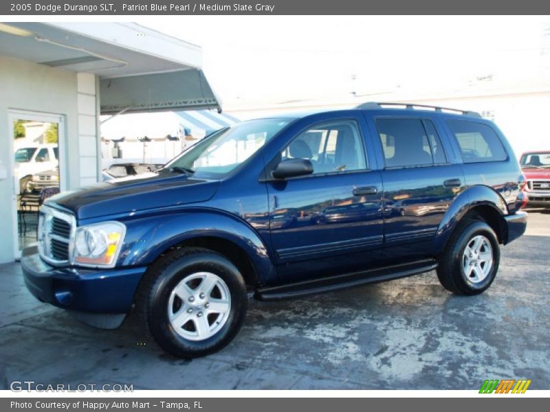 Patriot Blue Pearl / Medium Slate Gray 2005 Dodge Durango SLT