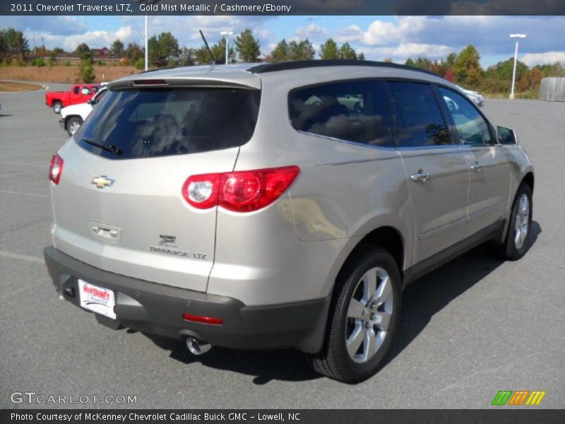  2011 Traverse LTZ Gold Mist Metallic