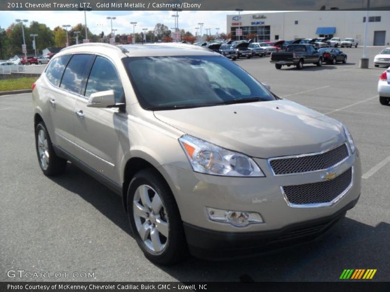  2011 Traverse LTZ Gold Mist Metallic