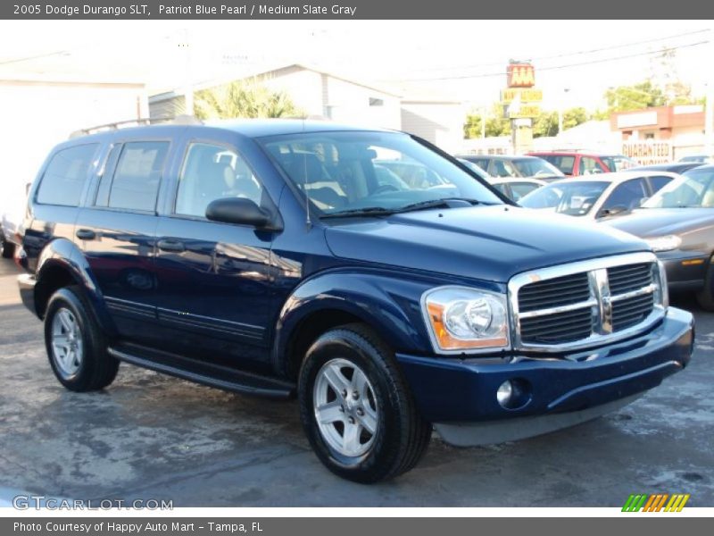Patriot Blue Pearl / Medium Slate Gray 2005 Dodge Durango SLT