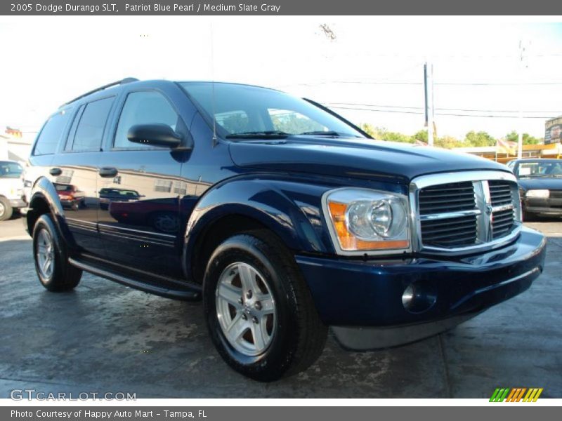 Patriot Blue Pearl / Medium Slate Gray 2005 Dodge Durango SLT