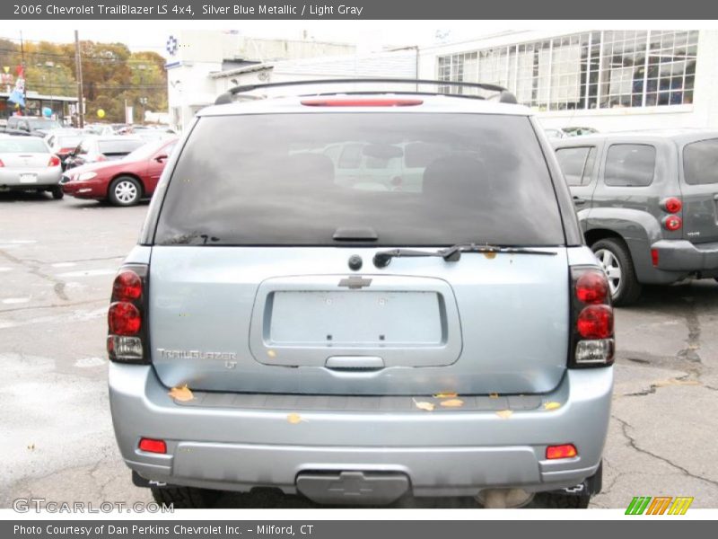 Silver Blue Metallic / Light Gray 2006 Chevrolet TrailBlazer LS 4x4