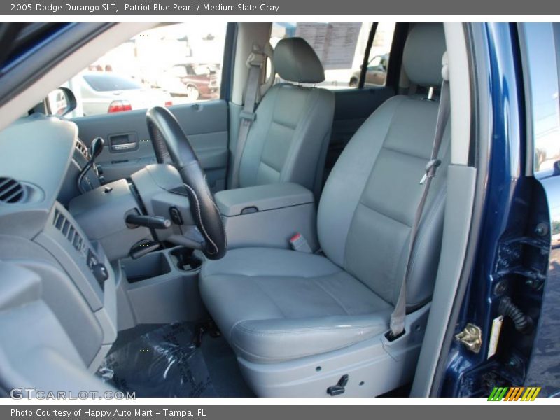 Patriot Blue Pearl / Medium Slate Gray 2005 Dodge Durango SLT