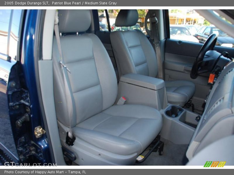 Patriot Blue Pearl / Medium Slate Gray 2005 Dodge Durango SLT