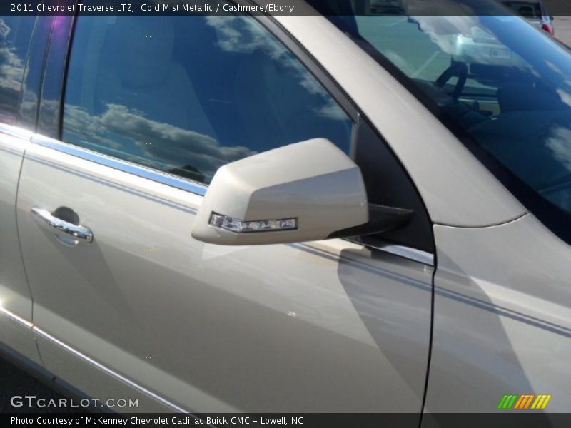 Gold Mist Metallic / Cashmere/Ebony 2011 Chevrolet Traverse LTZ