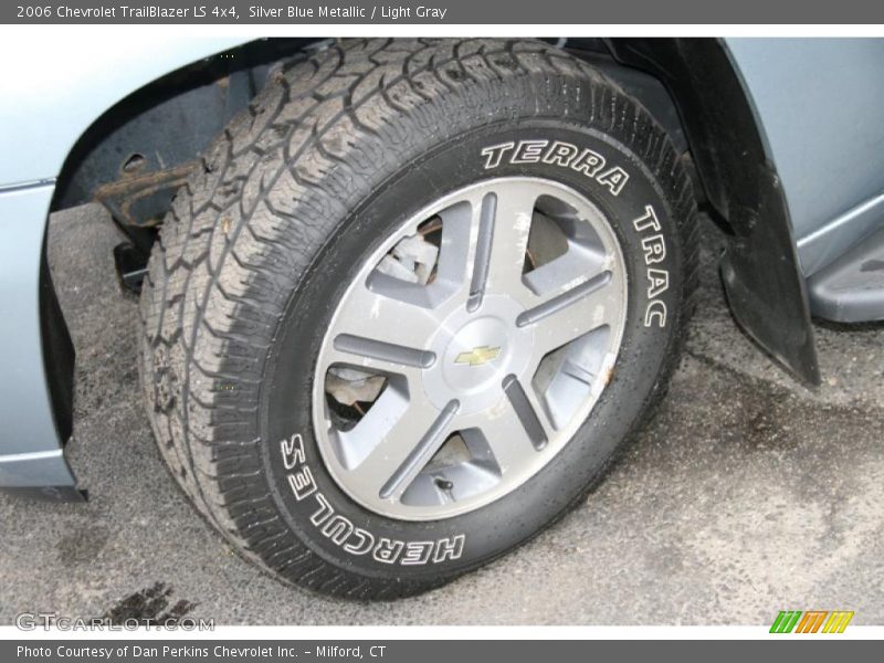 Silver Blue Metallic / Light Gray 2006 Chevrolet TrailBlazer LS 4x4