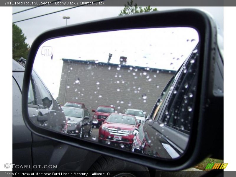 Ebony Black / Charcoal Black 2011 Ford Focus SEL Sedan