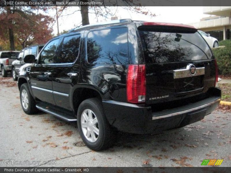 Black Raven / Ebony/Ebony 2007 Cadillac Escalade AWD