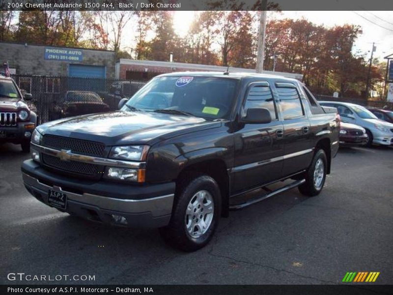 Black / Dark Charcoal 2004 Chevrolet Avalanche 1500 4x4