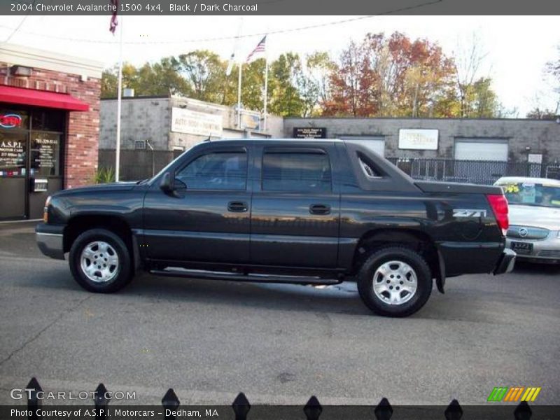 Black / Dark Charcoal 2004 Chevrolet Avalanche 1500 4x4