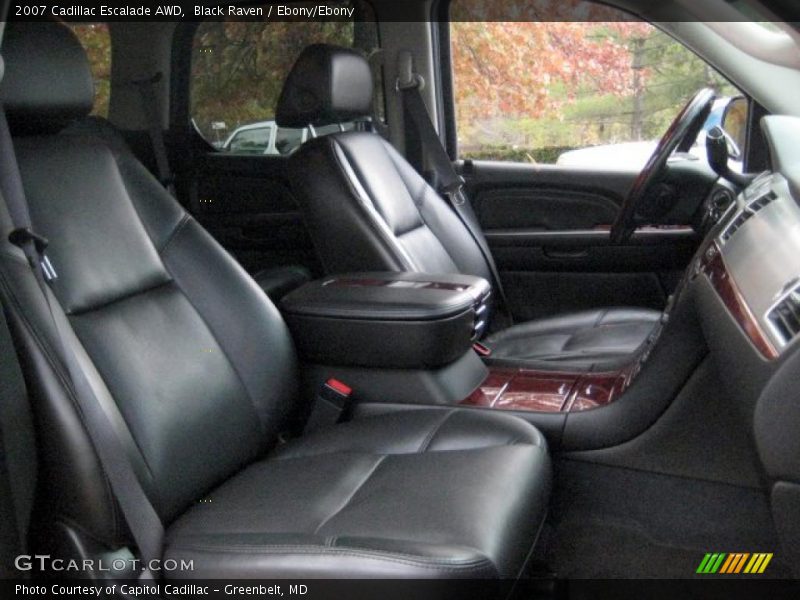Black Raven / Ebony/Ebony 2007 Cadillac Escalade AWD