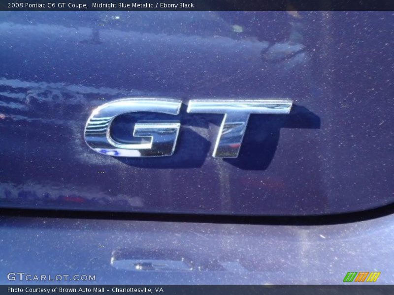  2008 G6 GT Coupe Logo