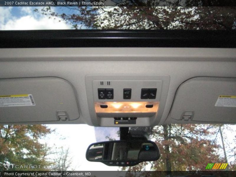 Black Raven / Ebony/Ebony 2007 Cadillac Escalade AWD