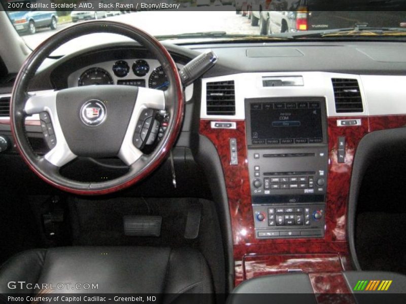Black Raven / Ebony/Ebony 2007 Cadillac Escalade AWD