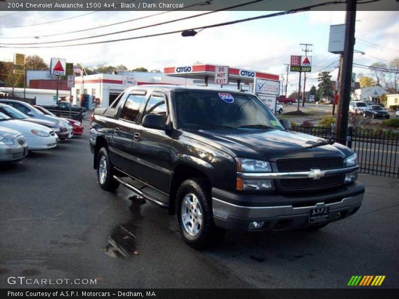 Black / Dark Charcoal 2004 Chevrolet Avalanche 1500 4x4
