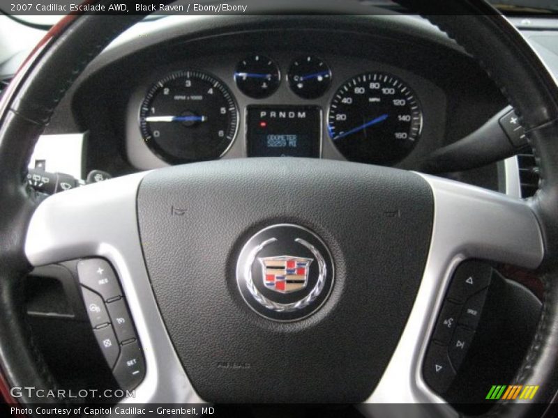 Black Raven / Ebony/Ebony 2007 Cadillac Escalade AWD