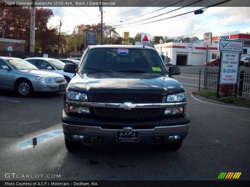Black / Dark Charcoal 2004 Chevrolet Avalanche 1500 4x4