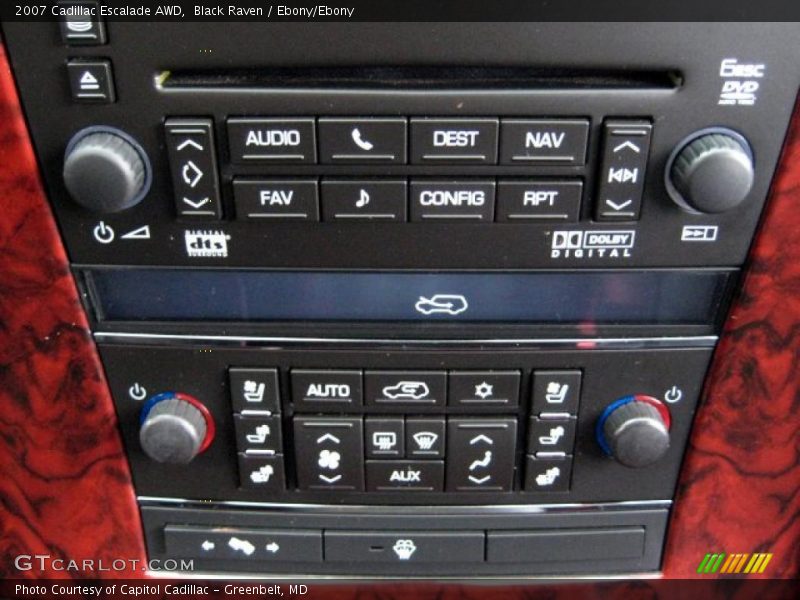 Black Raven / Ebony/Ebony 2007 Cadillac Escalade AWD