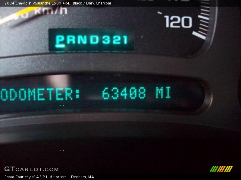 Black / Dark Charcoal 2004 Chevrolet Avalanche 1500 4x4