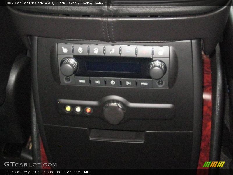 Black Raven / Ebony/Ebony 2007 Cadillac Escalade AWD