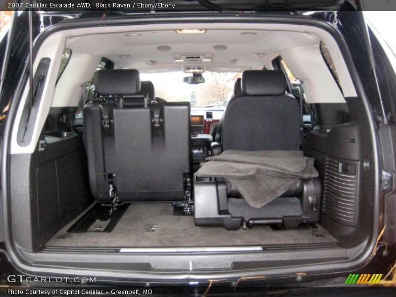 Black Raven / Ebony/Ebony 2007 Cadillac Escalade AWD