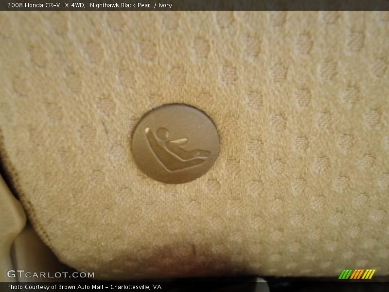Nighthawk Black Pearl / Ivory 2008 Honda CR-V LX 4WD