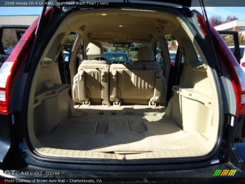 Nighthawk Black Pearl / Ivory 2008 Honda CR-V LX 4WD