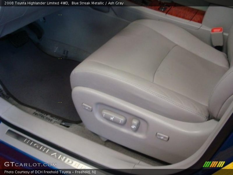 Blue Streak Metallic / Ash Gray 2008 Toyota Highlander Limited 4WD