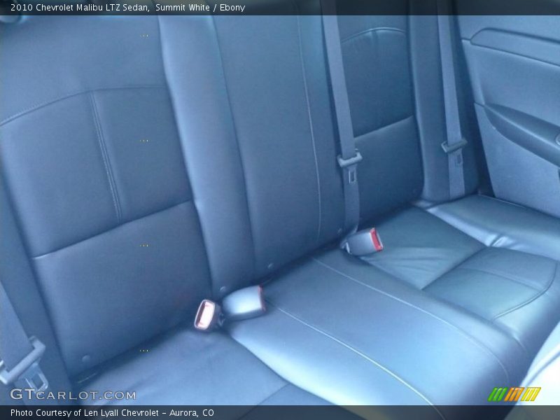 2010 Malibu LTZ Sedan Ebony Interior