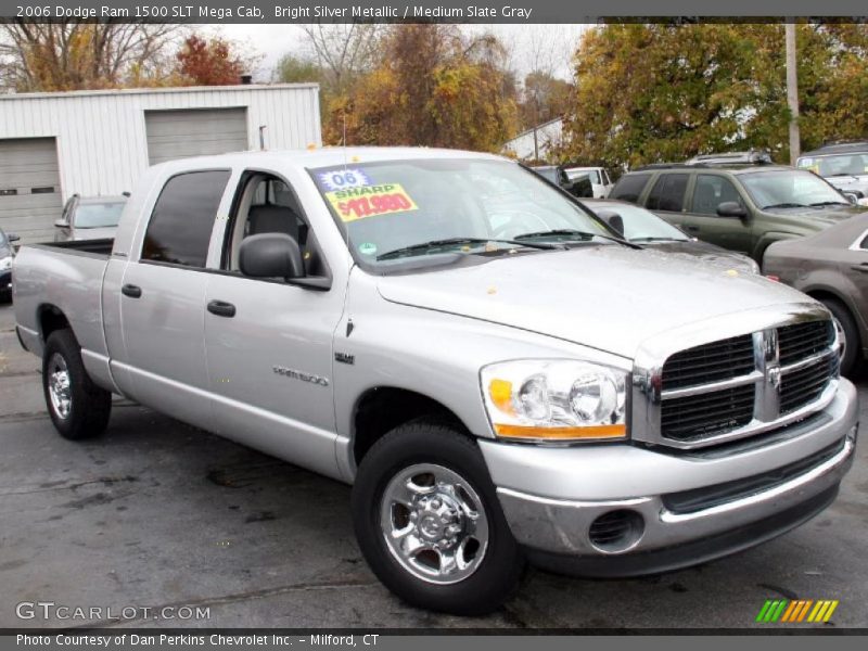 Bright Silver Metallic / Medium Slate Gray 2006 Dodge Ram 1500 SLT Mega Cab