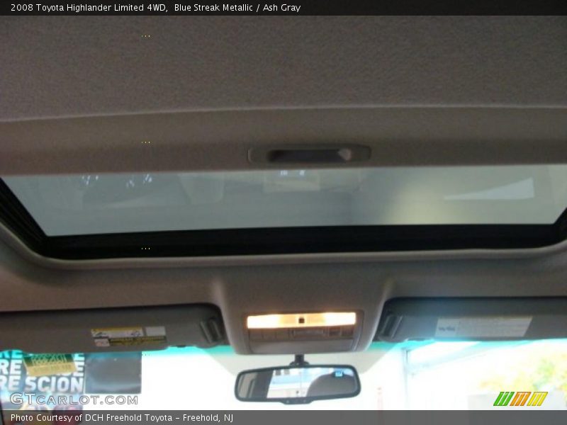 Blue Streak Metallic / Ash Gray 2008 Toyota Highlander Limited 4WD